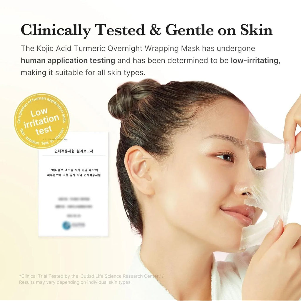 Medicube Kojic Acid Turmeric Night Wrapping Mask – (75ml)