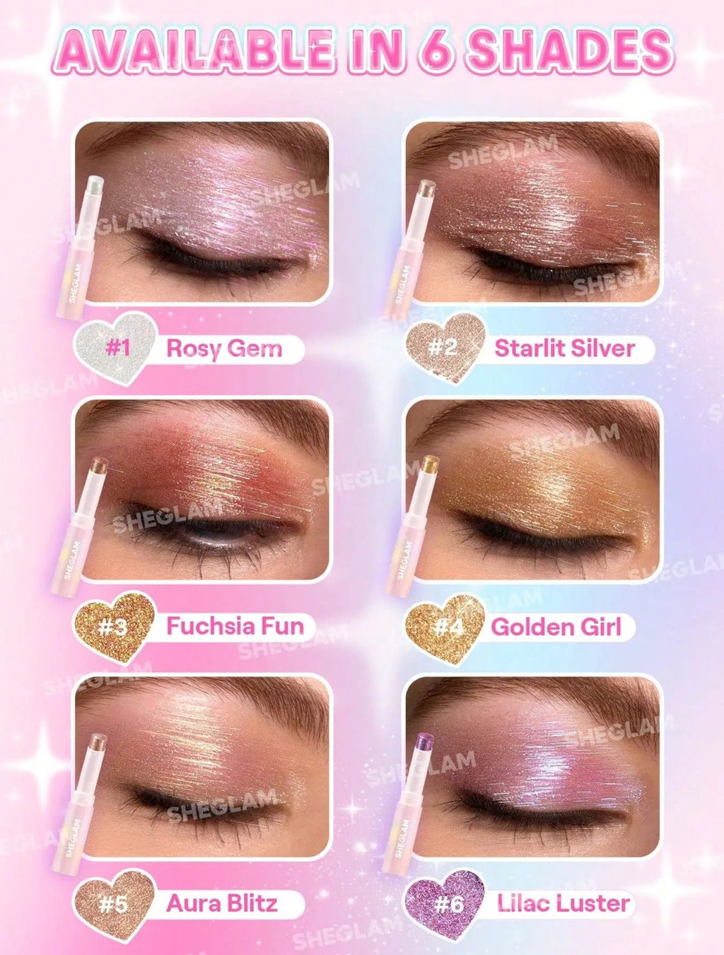 Sheglam Crystal Jelly Glaze Stick