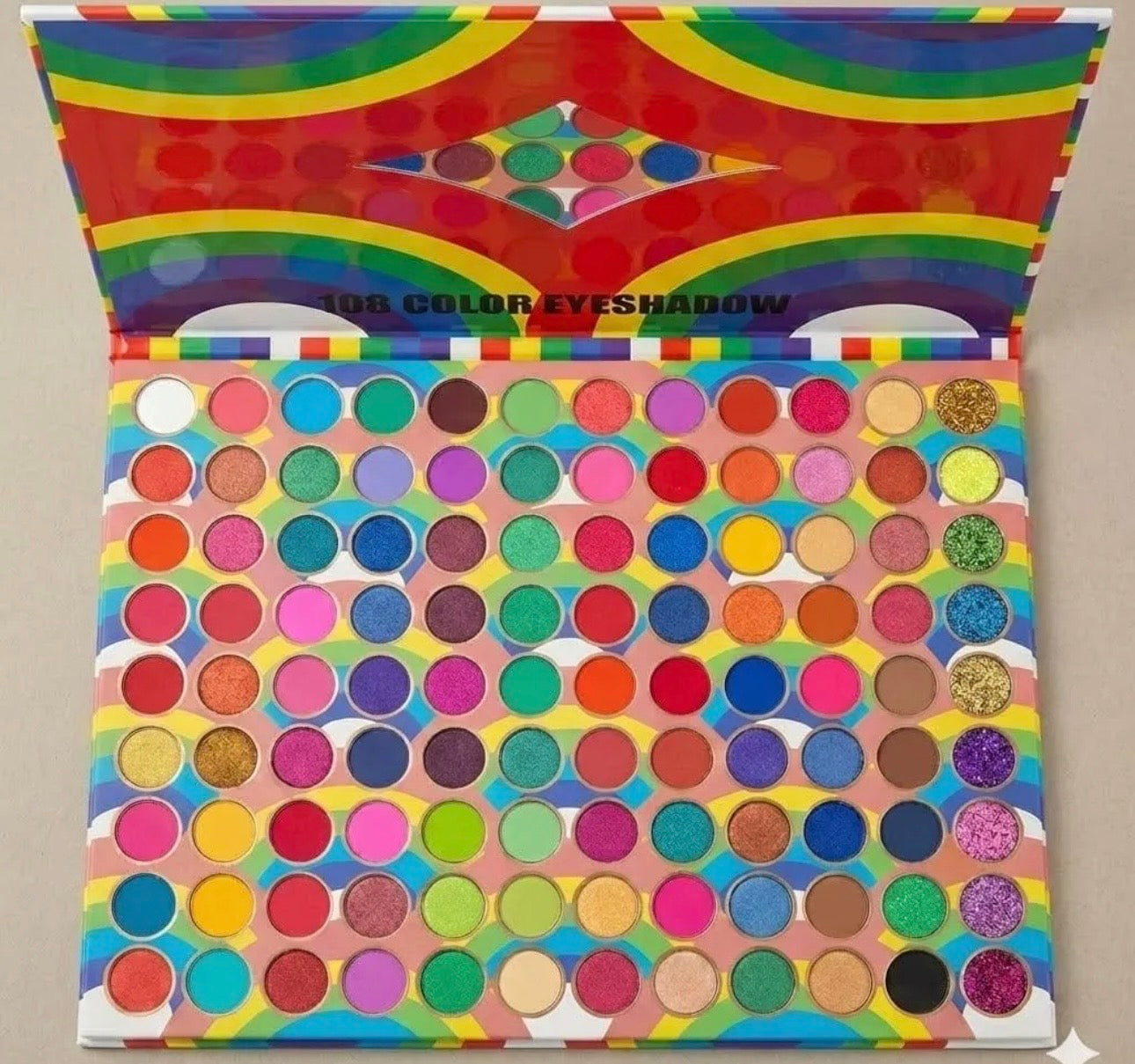 Colour Pop 108 Color Eyeshadow Palette
