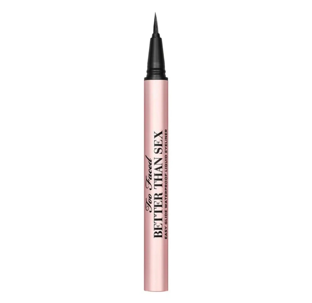 TOO FACED Better Than Sex Easy Glide Waterproof Liquid Black Eyeliner – (0.6ml)
