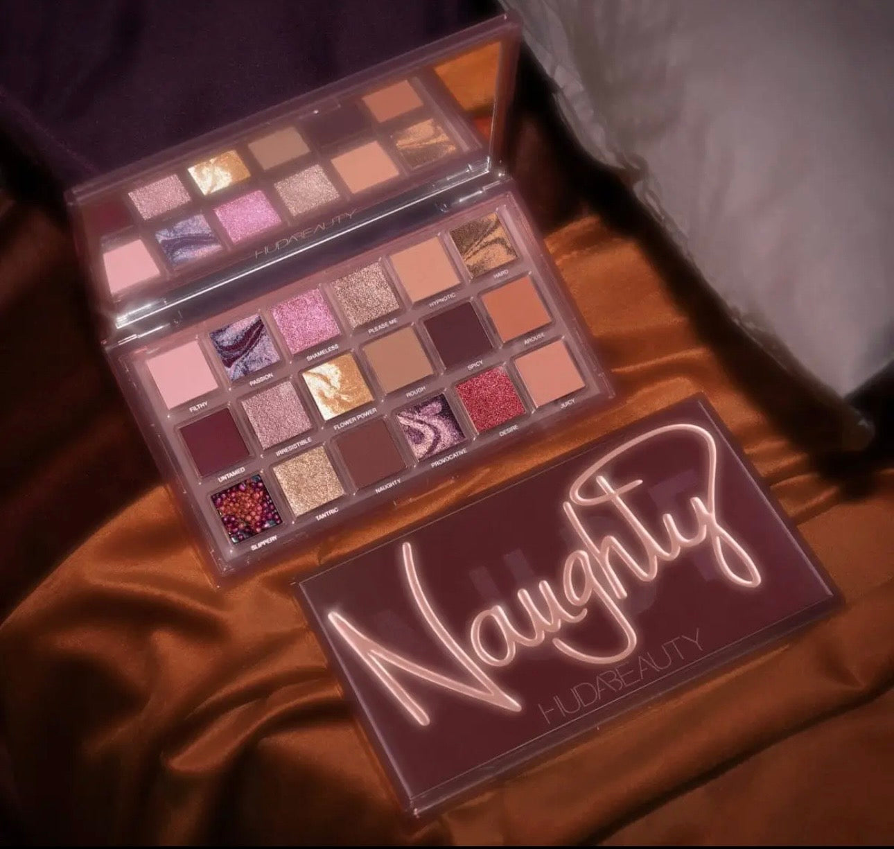 Huda Beauty Naughty Eyeshadow Palette (Authentic)