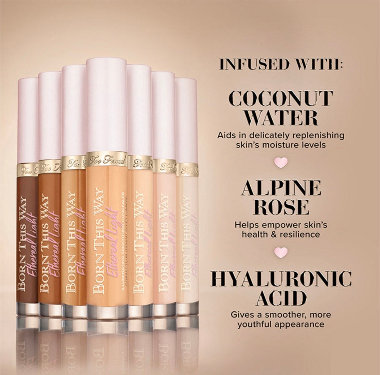 Too faced Born This way Ethereal light Smoothing Concealer – (5ml)