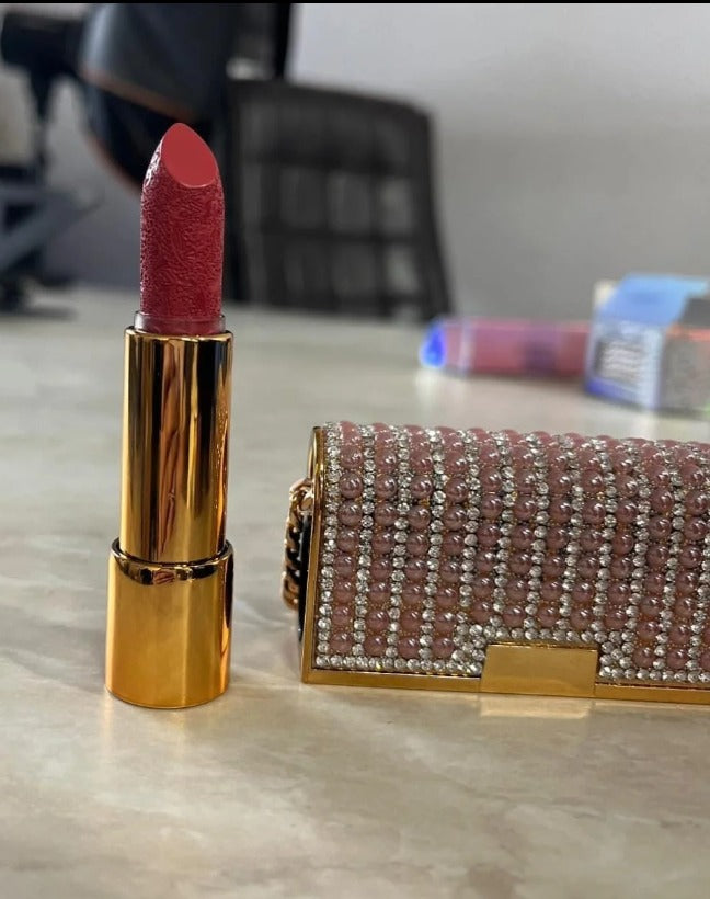 Fashion Bag Biggerbowie Necklace Light Luxury Mist Lipstick – (3.7g)