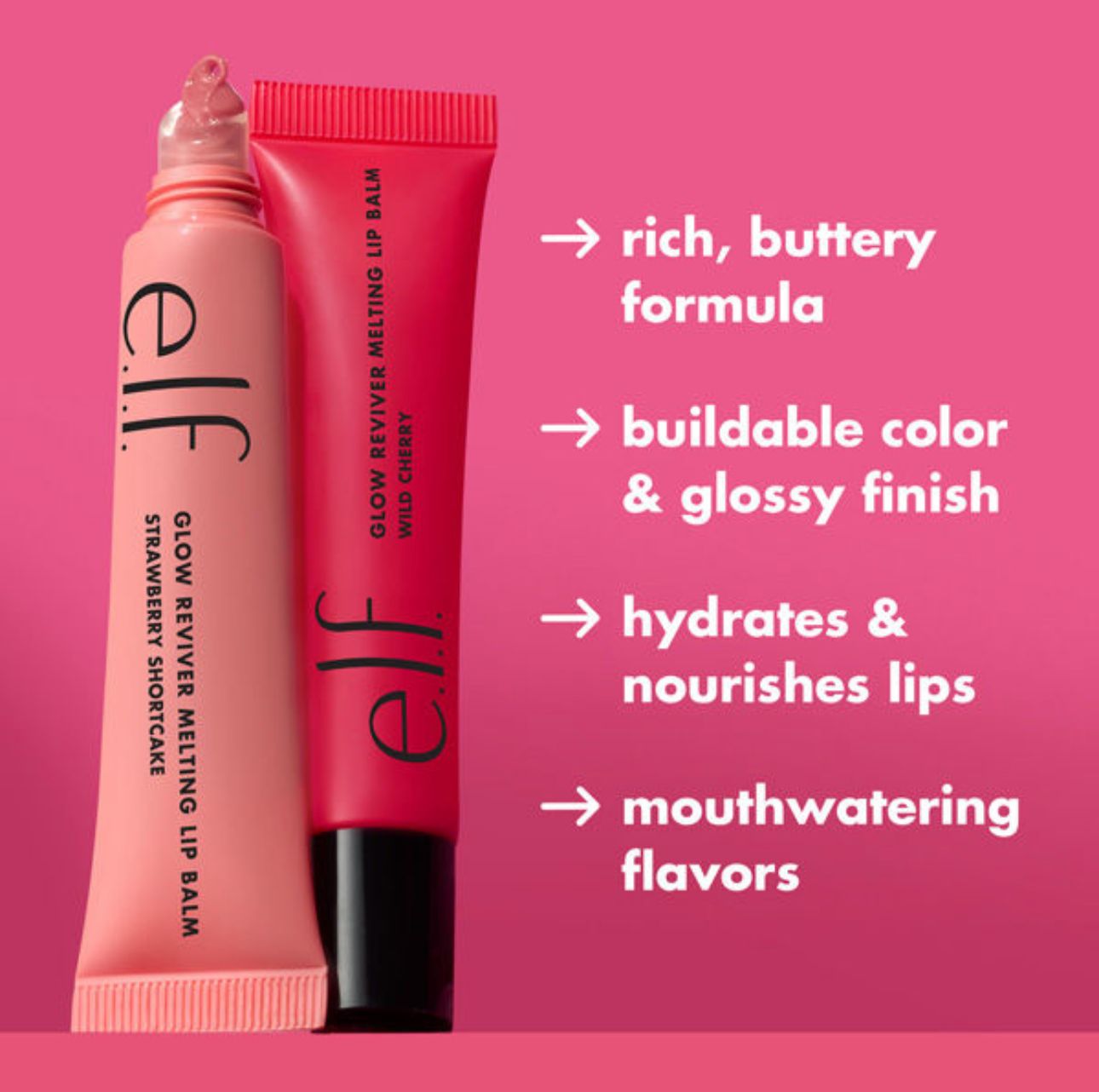 Elf Glow Reviver Melting Lip Balm – (15g)