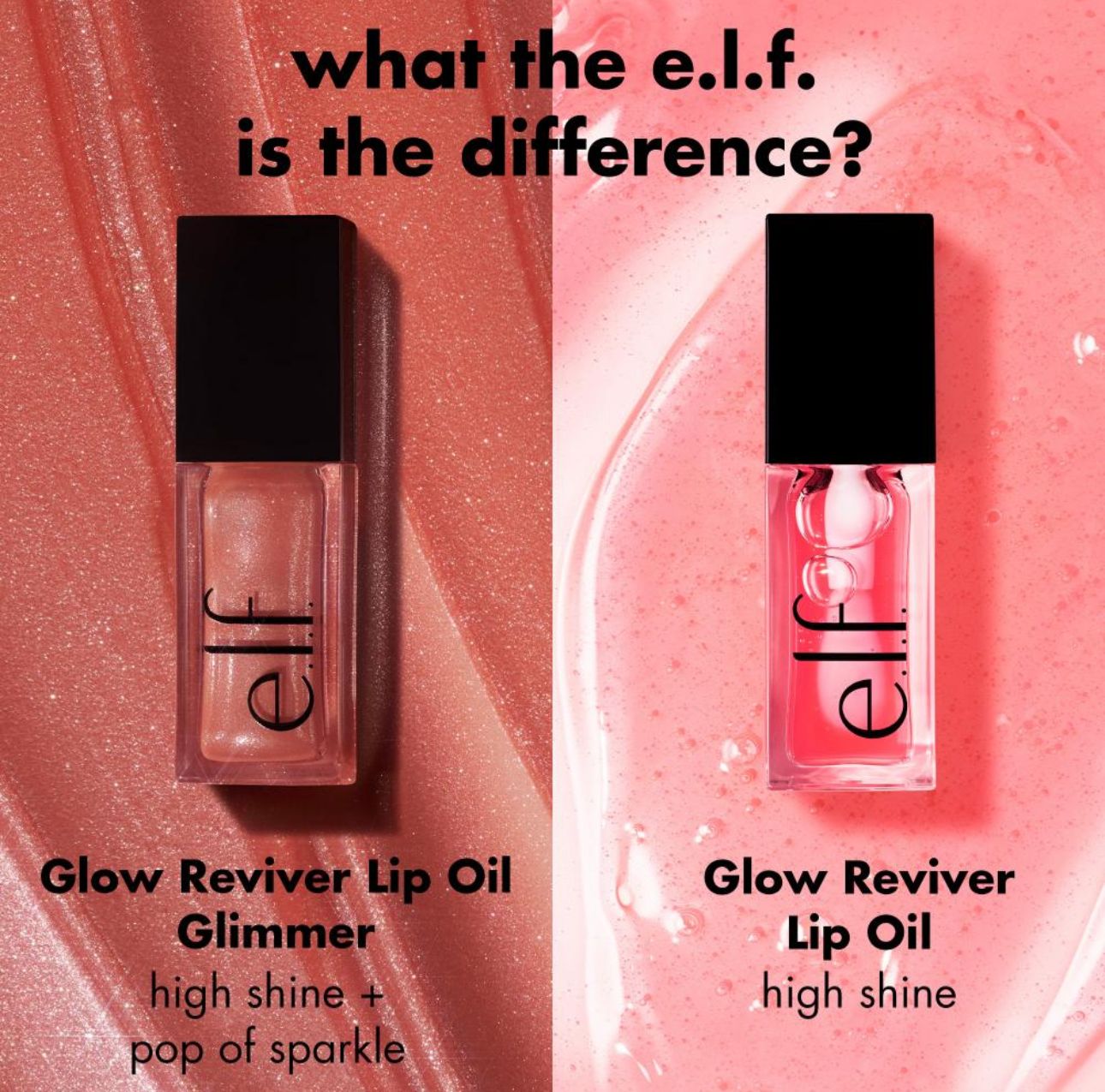 Elf Glow Reviver Lip Oil – (7.6ml)