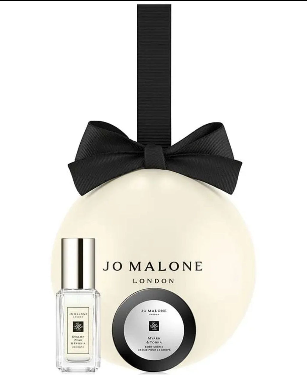 Jo Malone London Christmas Ornament 2 Piece Set – Travel Size Fragrance Set