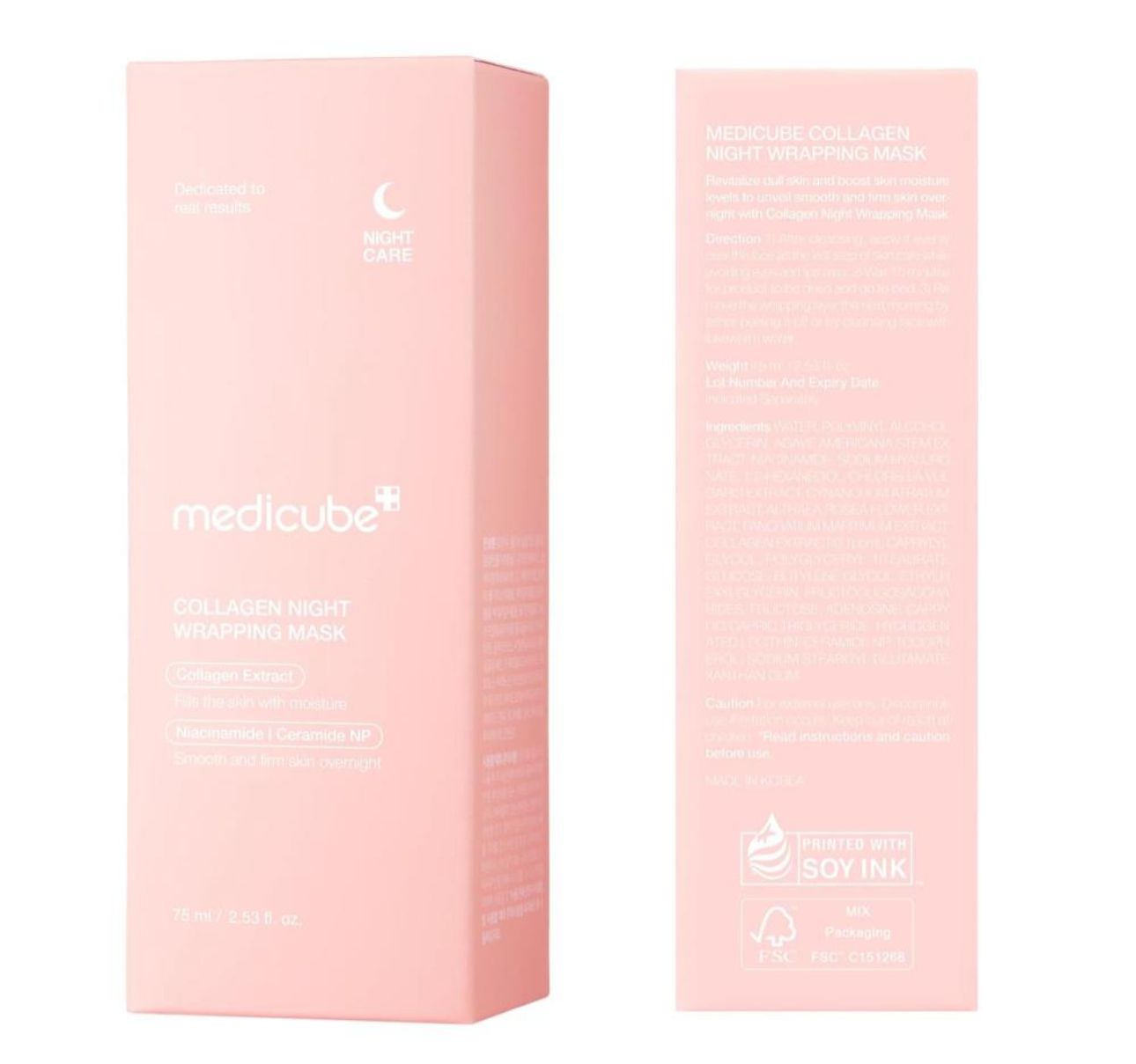 Medicube Collagen Milk Toning Wrapping Mask- (75ml)