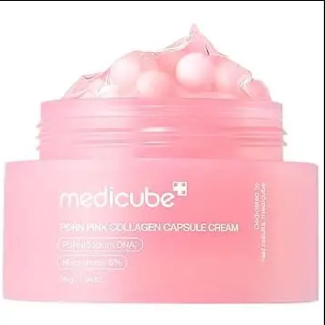 Medicube PDRN pink collagen capsule cream