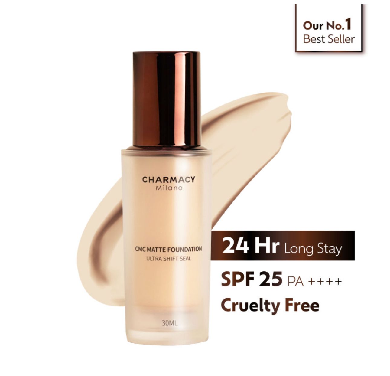 Charmacy Milano CMC Matte Foundation – (30ml)