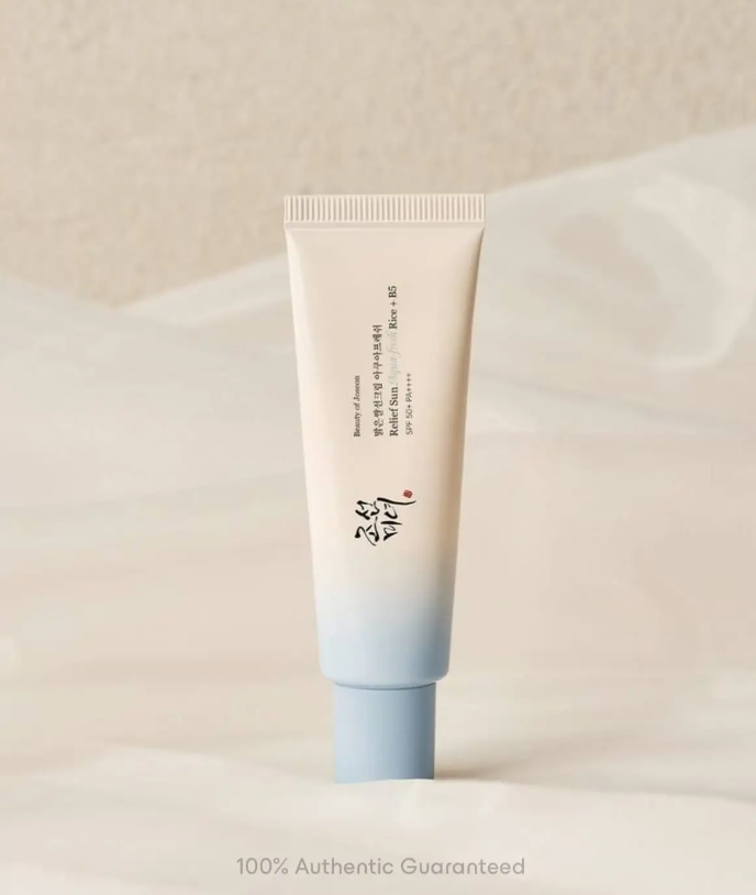 Beauty of Joseon Relief Sun Aqua fresh rice sunscreen