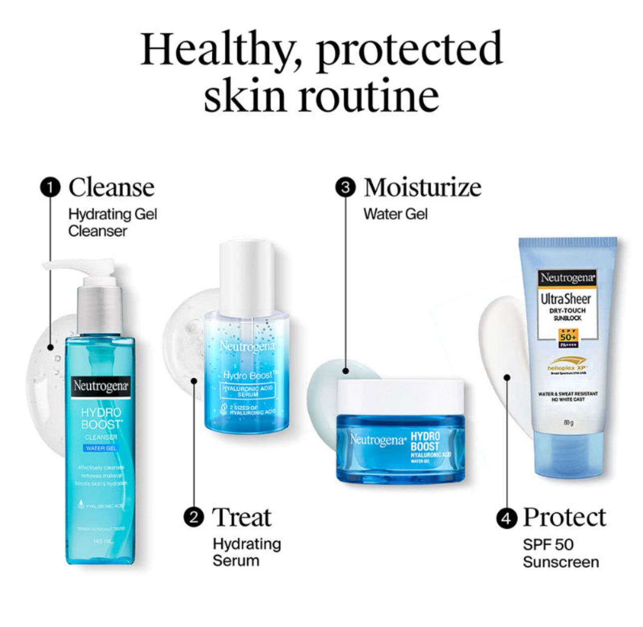 Neutrogena Ultrasheer SPF50+ PA+++ Face Sunscreen – (80g)
